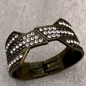 Stunning Bronze Cuff Bracelet